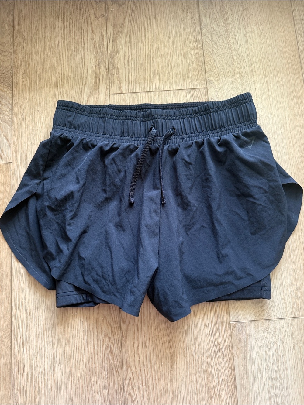 Gymshark black Athletic Drawcord Shorts